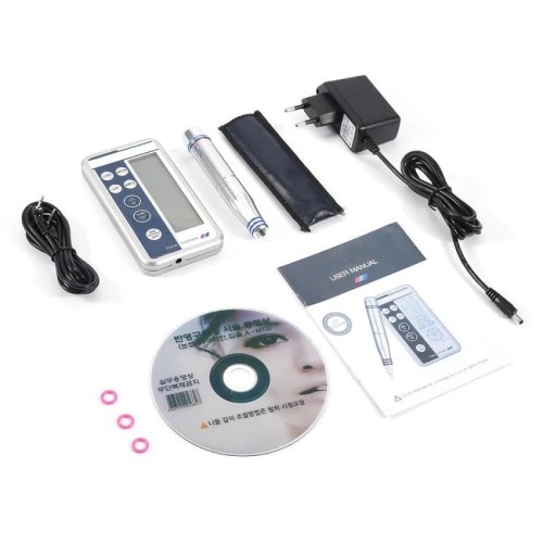 Professional Electric Tattoo Pen Machine Kit for Eyebrow, Lip & Eyeliner Makeup [Permanent Makeup, Tattoo Kit]