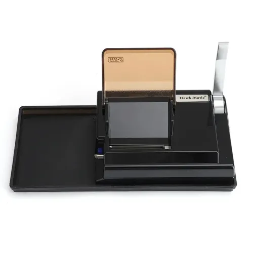 HK-2 Automatic Tobacco Roller - 5.5/6.5/8mm Electric Cigarette Rolling Machine with Tray | Smoking Accessories