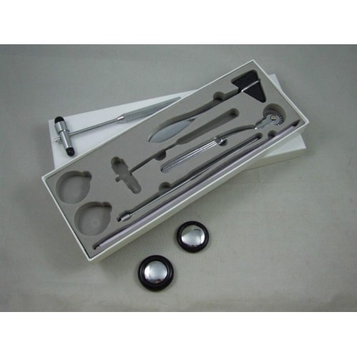 5 db Plexor többfunkciós kalapács - Reflex kalapács neurológiai vizsgálatokhoz, rozsdamentes acél mérőszalag, többcélú ütőeszköz [neurológiai kalapács, reflexkalapács]