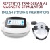 50mT rTMS Transcranial Magnetic Stimulator for Depression, Parkinson's, Alzheimer's, Autism, Stroke Rehabilitation