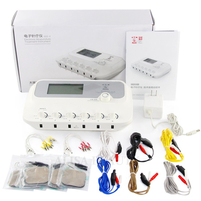 Hwato SDZ-III 6-Channel Low-Frequency Electro Acupuncture Stimulator for Nerve & Muscle Therapy