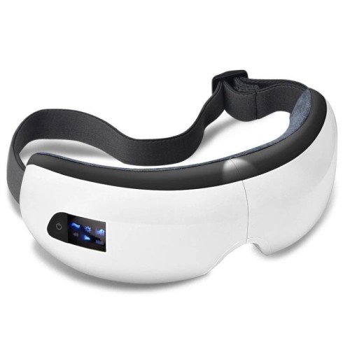 Electric Air Pressure Eye Massager with Wireless Music, Vibration, Magnetic Heating, and Simulated Kneading