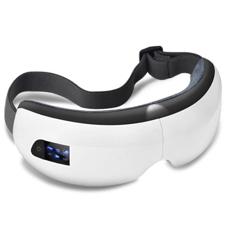 Electric Air Pressure Eye Massager with Wireless Music, Vibration, Magnetic Heating, and Simulated Kneading