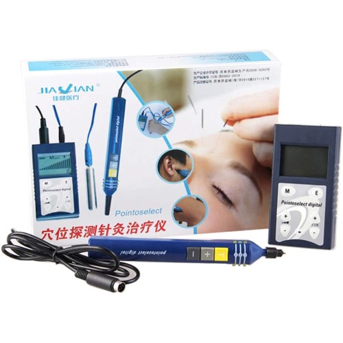Pointselect Auricular Point Detector & PuTENS Stimulation Pen for Ear and Body Acupuncture [Auriculotherapy, Acupuncture Point Detection]
