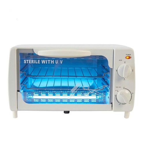 Double Layer UV Sterilizer Cabinet for Towel & Nail Tools Disinfection | Salon & Spa Equipment [UV Sterilizer, Towel Disinfection, Nail Salon Tools]