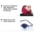 Velvet Neck Traction Device - Inflatable Cervical Collar for Neck Pain Relief, Far Infrared Thermotherapy & Massage [Neck Pain Relief, Cervical Traction]