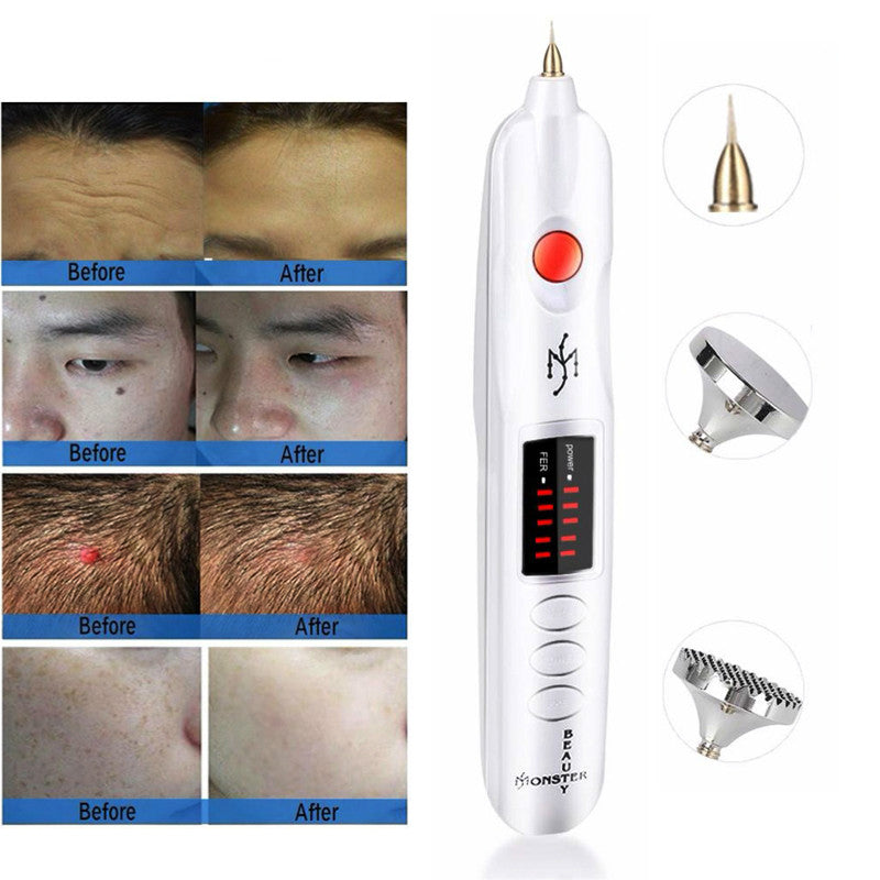 Micro Plexr Plasma Pen - Eyelid Lift, Freckles, Acne, Skin Tag & Dark Spot Remover, Tattoo Removal Machine, Picosecond Therapy [Plasma Pen, Skin Care, Beauty Device]