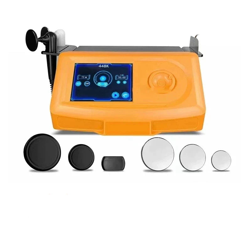 Indiba Activ Therapy Machine - Tecar Sticker for Facial & Body Skin Care, Face Lifting, Deep Repair, Weight Loss