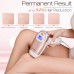 MiSMON MS-206B IPL Laser Hair Removal Device for Women & Men - Permanent Hair Removal for Face & Body, 300,000 Flashes, 5 Energy Levels, Skin Tone Sensor