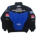 F1 Racing Jacket Ford Racing Team Winter Casual Coat with Embroidery Craft [F1 Jacket, Ford Racing Team]
