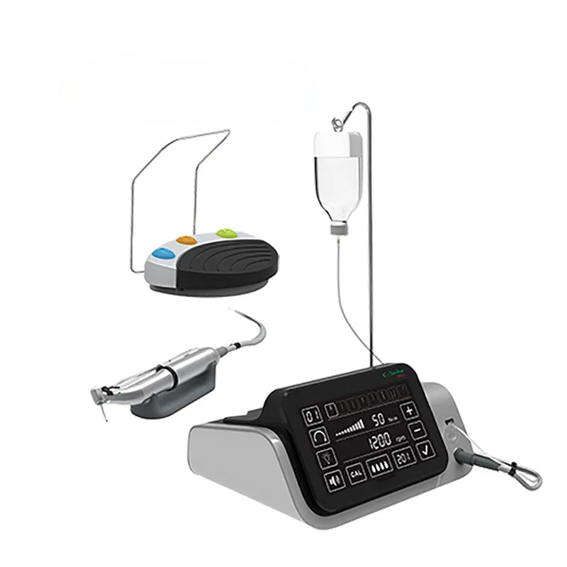 COXO C-Sailor Pro Dental Implant Motor - Portable Surgical Brushless Motor with Touch Screen & 20:1 Contra Angle [Dental Implant Motor, Surgical Motor]