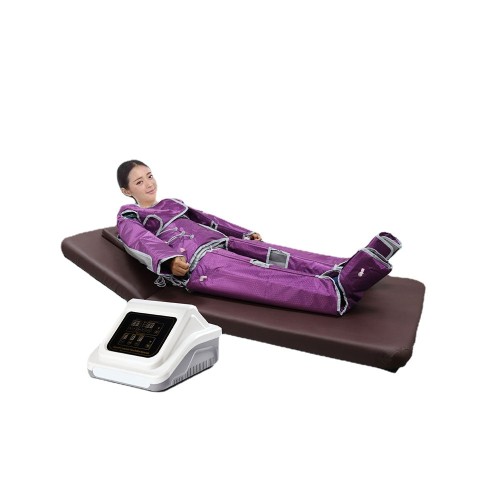 Professional Pressotherapy Machine with Far Infrared Heat & Air Pressure Massage for Lymphatic Drainage & Body Shaping