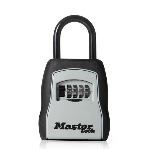 Master Lock Outdoor Key Safe Box - Secure Key Storage with 4-Digit Combination Lock, Weatherproof Design [Key Safe, Outdoor Storage]