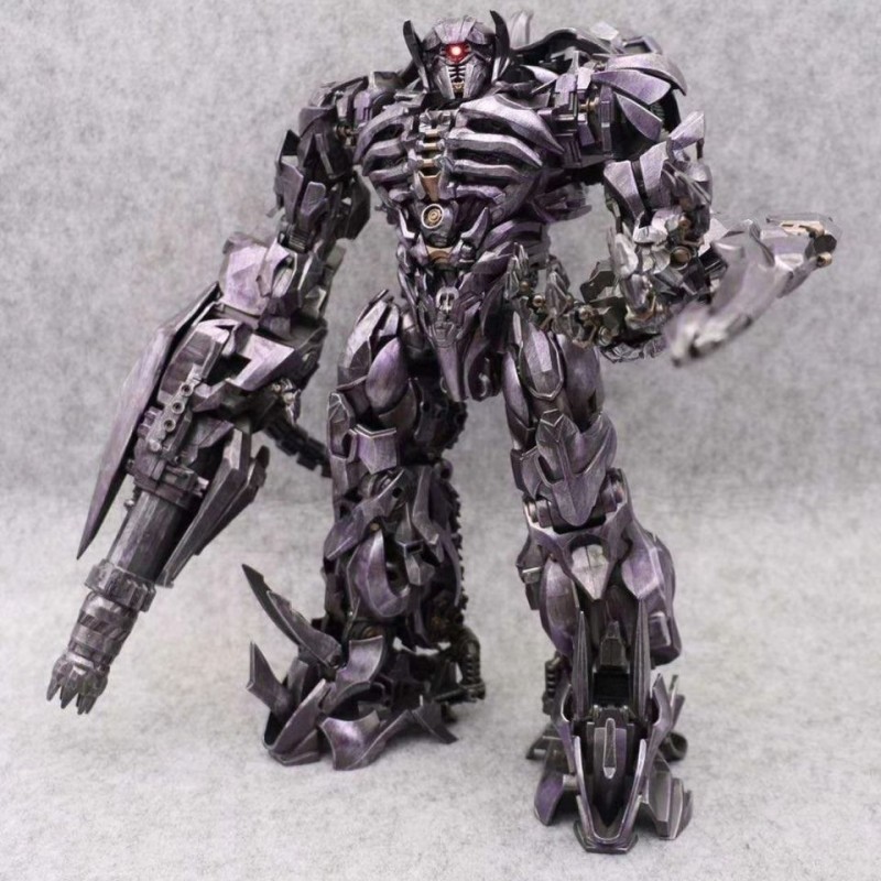 AOYI Zeus Magic ZS01 Transformation Shockwave ZS-01 Universe Guardian Alloy Robot Toy, Action Figure Oversize da 35 cm con Effetti di Luce, Regalo per Collezionisti