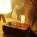 Vintage Tungsten Filament Aroma Diffuser - Aromatherapy Humidifier with Essential Oil Diffuser & Ambient Lighting