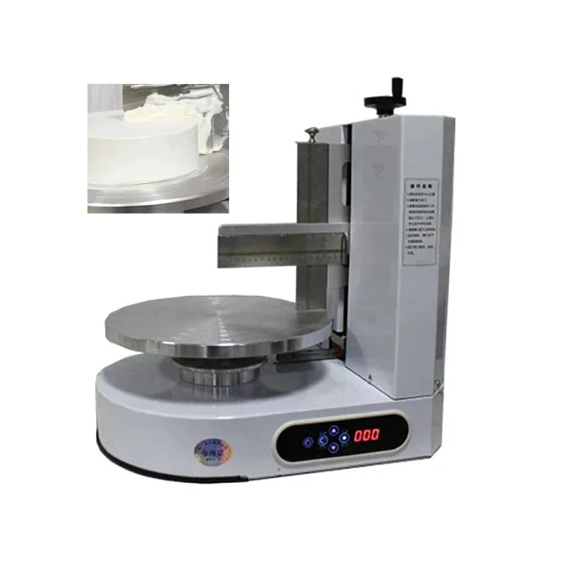 Automatic Cake Cream Spreader - Electric Cake Bread Cream Coating & Filling Machine with Adjustable Speed & Laser Calibration [Cake Decorator, Cream Spreader]