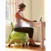 Balance Yoga Ball Chair met Roller - Explosieveilig, Veilig voor zwangerschap en fitness, Zachte elastische zitting voor thuis en op kantoor [Yoga Ball Chair, Fitnessbal, Kernkracht]