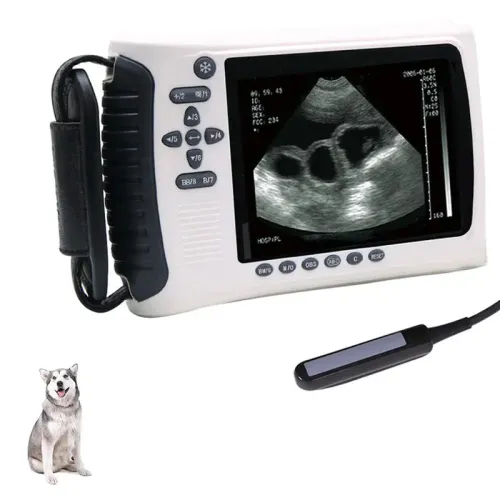 MSLVU22 Portable Veterinary Ultrasound Scanner - High-Quality Imaging for Bovine, Equine, Canine & Swine [Vet Ultrasound, Portable Scanner]