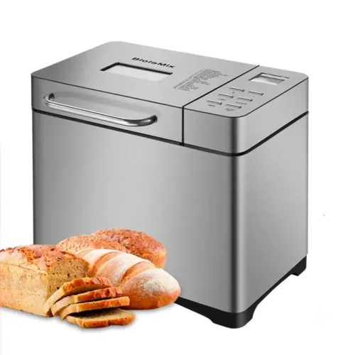 Biolomix 1KG 19-in-1 Automatic Bread Maker, 650W Programmable Bread Machine with 3 Loaf Sizes & Fruit Nut Dispenser