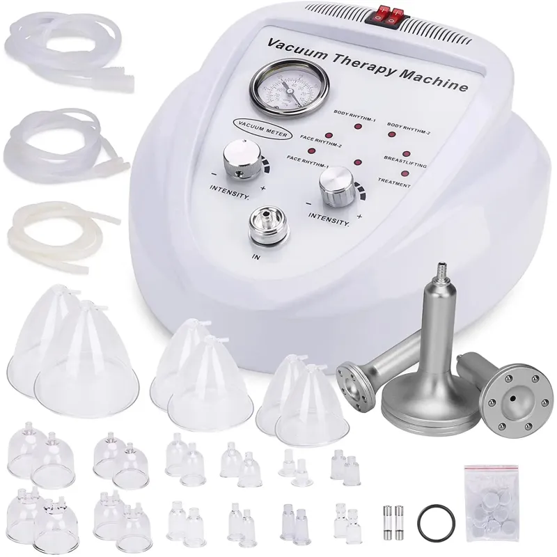 30 Cups Vacuum Therapy Machine for Breast Enlargement & Butt Lifting - Body Shaping, Skin Firming, and Massage Treatment