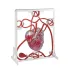 Cardiac Blood Circulation Model - High Simulation Heart Anatomy Educational Toy for Kids, Science Experiment Teaching Aid [Heart Model, Blood Circulation, Educational Toy]