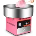 Commercial Cotton Candy Machine with LED Light & Music, Automatic Floss Sugar Maker for Parties & Events [Stainless Steel, 20.5