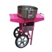 Commercial Cotton Candy Machine with Cart - 950W Electric Candy Floss Maker for Home & Business [Stainless Steel, Easy Clean, Fast Production]