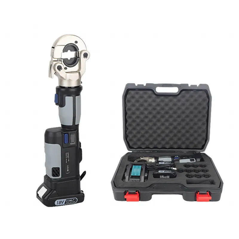 Cordless Electric Hydraulic Clamp PZ-300 - 18V Portable Battery Crimping Tool for Copper & Aluminum Cables (16-300mm²)