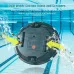 Cordless Robotic Pool Cleaner 30W with Powerful Suction, 90 Mins Runtime, LED Indicator, Self-Parking [Pool Vacuum, Robotic Cleaner]