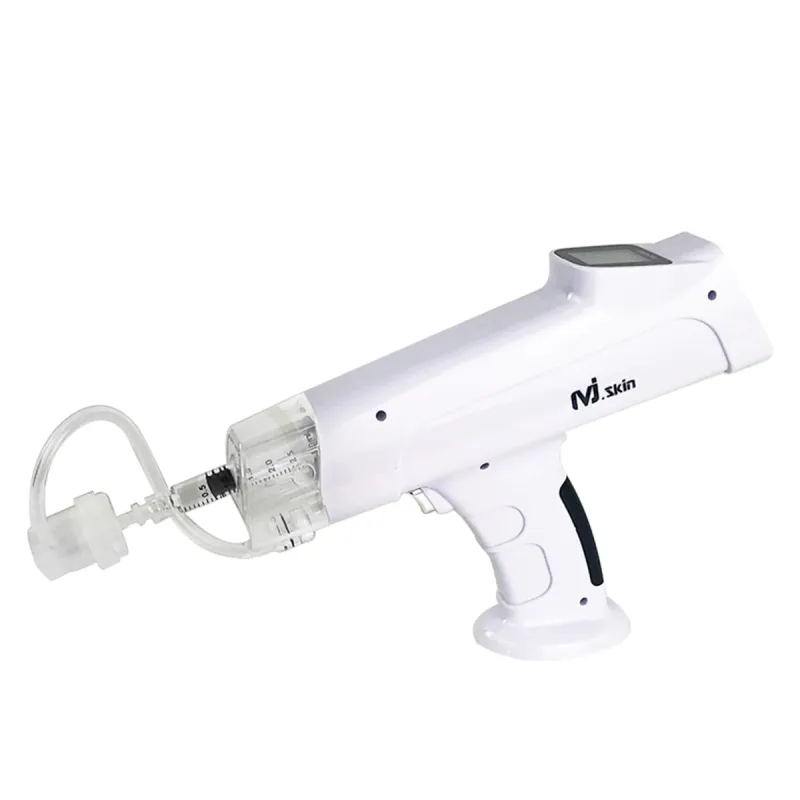 5-Pin Nano Needle Mesotherapy Gun with Vacuum Injector for PRP & Vital Water Concerto MJ EZ