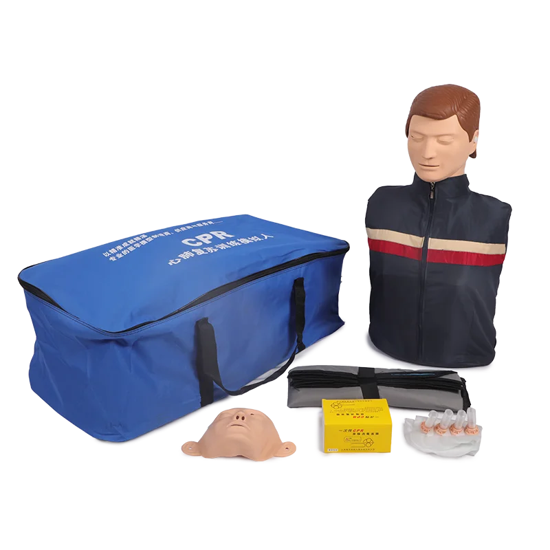 Half Body CPR Training Manikin - Professional Nursing Mannequin for First Aid & CPR Training [CPR, First Aid, Nursing Training]