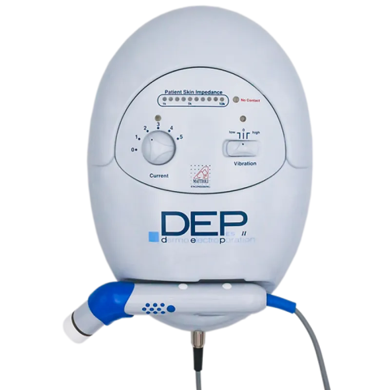 نظام DEP Needle-Free V-Lift Deep Infusion – تقنية DermoElectroPoration غير الجراحية المعتمدة من إدارة الغذاء والدواء الأمريكية لتجديد البشرة