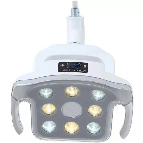 12W 8 LED Dental Oral Lamp with Adjustable Color Temperature & Sensory Switch for Dental Chair Units