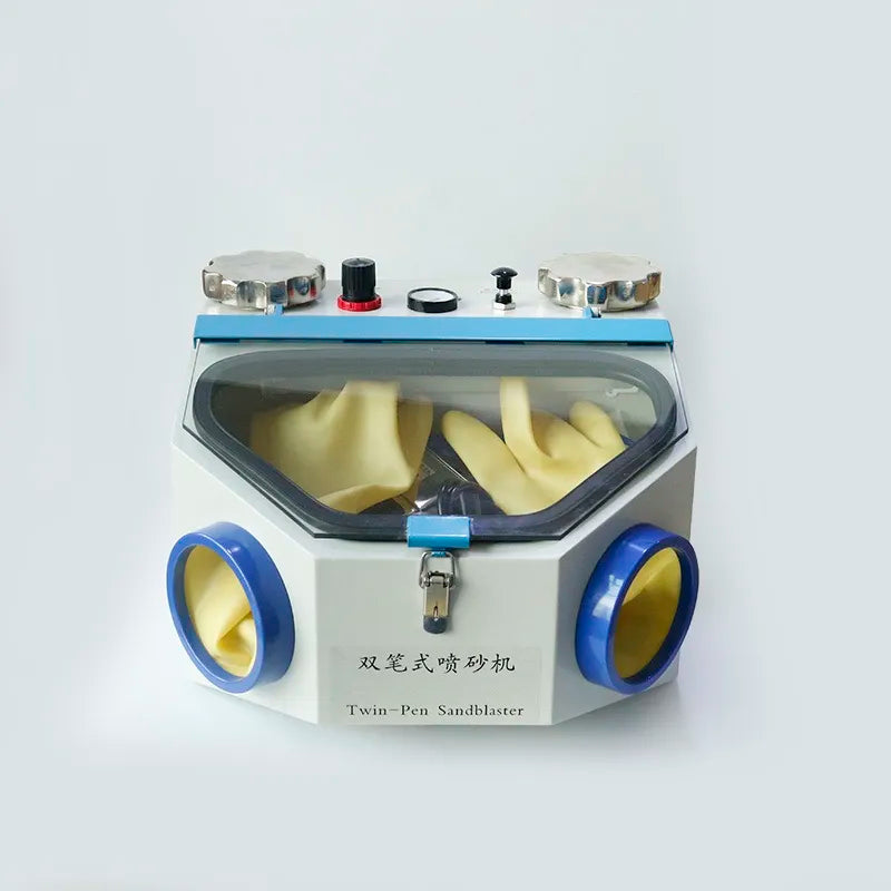Dental Double Pen Sandblasting Machine for Porcelain Crowns & Orthodontic Brackets [Dental Sandblaster, Orthodontic Tools]