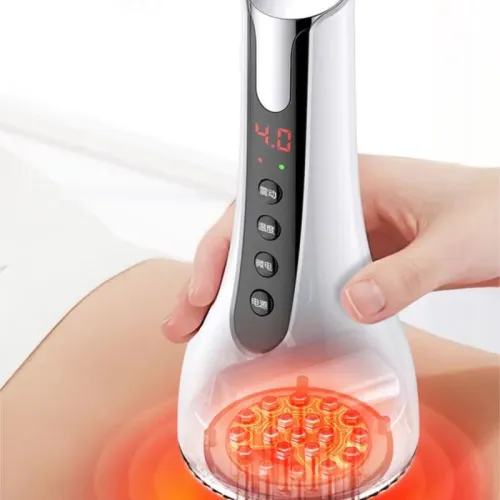 EMS Body Slim Massager with Infrared Therapy & Gua Sha Scraping for Anti-Cellulite, Fat Burning, and Weight Loss