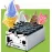 Electric 110V/220V Commercial Ice Cream Taiyaki Machine with Fish Cone Waffle Maker & Ice Cream Molds [Commercial Use, Fish Shape]