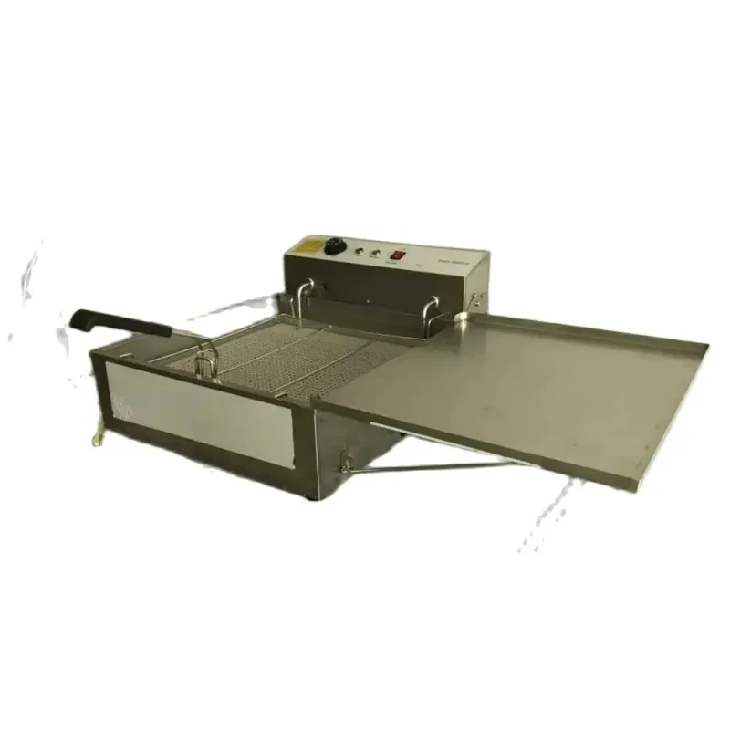25L commerciële elektrische donutfriteuse - 3000W roestvrijstalen donutbaloliefriteuse [Donutfriteuse, commerciële friteuse]