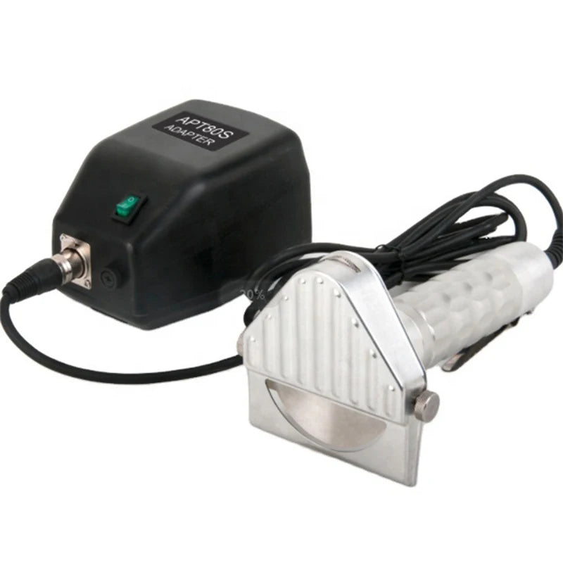 Electric Kebab Slicer - Handheld Gyro Knife with 2 Blades, 220V/110V, Portable BBQ Meat Cutter for Shawarma & Doner