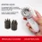 Electric Wireless Red Light Hair Growth Comb - Microcurrent Anti-Hair Loss Scalp Massager with Vibration & LED Therapy
