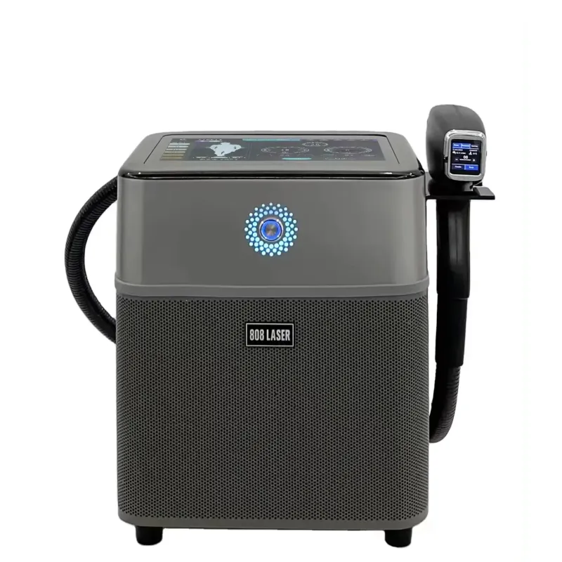 Emerald Light Diode Laser Hair Removal Device - 755nm, 808nm, 1064nm Triple Wavelength Non-Invasive Hair Removal Machine