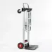 Folding Cargo Trolley - 100kg Load Capacity, Metal Frame, Multi-purpose for Logistics & Outdoor Use