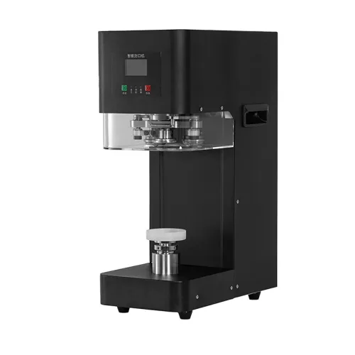 Fully Automatic Height Adjustable Aluminum Can Sealing Machine for Soda & Beverage Cans - High Efficiency Production