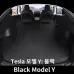 For Tesla Model 3 & Y 2017-2024 Inflatable Air Mattress - Suede Fabric Car Travel Bed for Outdoor Camping