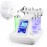 7 in 1 Vacuum Face Cleaning Dermabrasion Hydra Facial Machine with RF, Ultrasound, and Oxygen Jet Peel for Skin Care and Anti-Aging