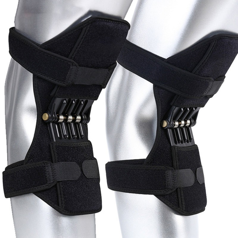 Knee Patella Strap - Non-Slip Power Knee Stabilizer Pads with Lift Spring Force for Joint Protection and Tendon Support