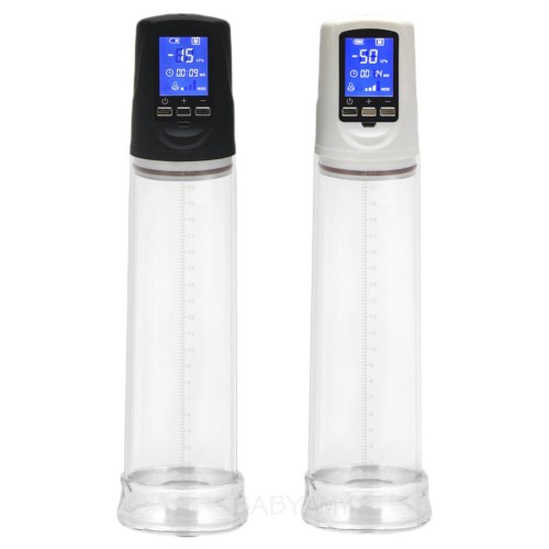 Rechargeable Electric Penis Pump with LCD Display - Silent, Multi-Speed, USB Charging for Men's Enlargement & Erection Assistance
