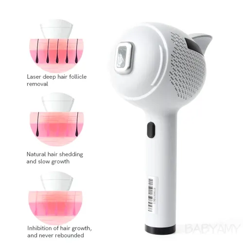 808nm Diode Laser Hair Removal Machine - Permanent Painless Hair Removal for Whole Body, 110V-220V, Skin Cooling & Whitening