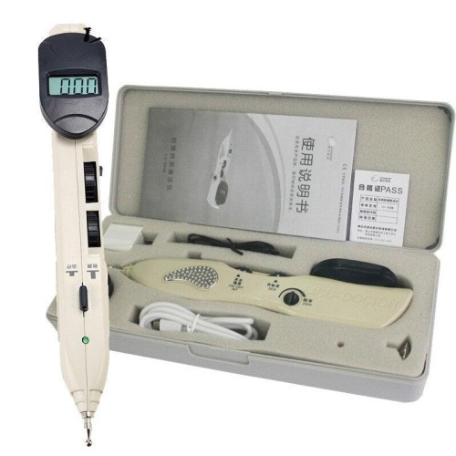 LY-508B Rechargeable Electric Acupuncture Pen - Meridian Massage & Acupuncture Point Finder, Portable Therapy Device