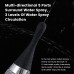 300 ml-es elektromos végbéltisztító és hüvelyzuhany – 5 lyukú beöntés permetező férfiaknak és nőknek, USB újratölthető, szilikon és ABS anyag [anális tisztító, hüvelyzuhany, beöntés spray]