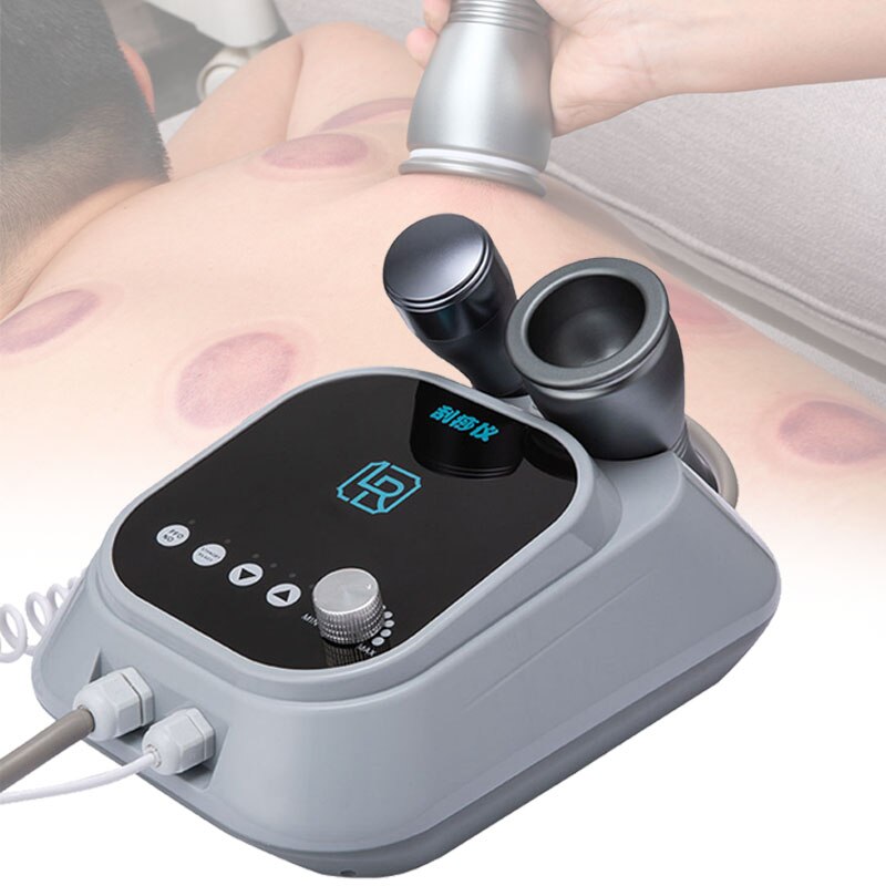 Electric Gua Sha Massager with Cupping Therapy - Anti Cellulite, Fat Burner, Body Slimming, Vibrating Meridian Dredge [Gua Sha, Cupping, Massager]